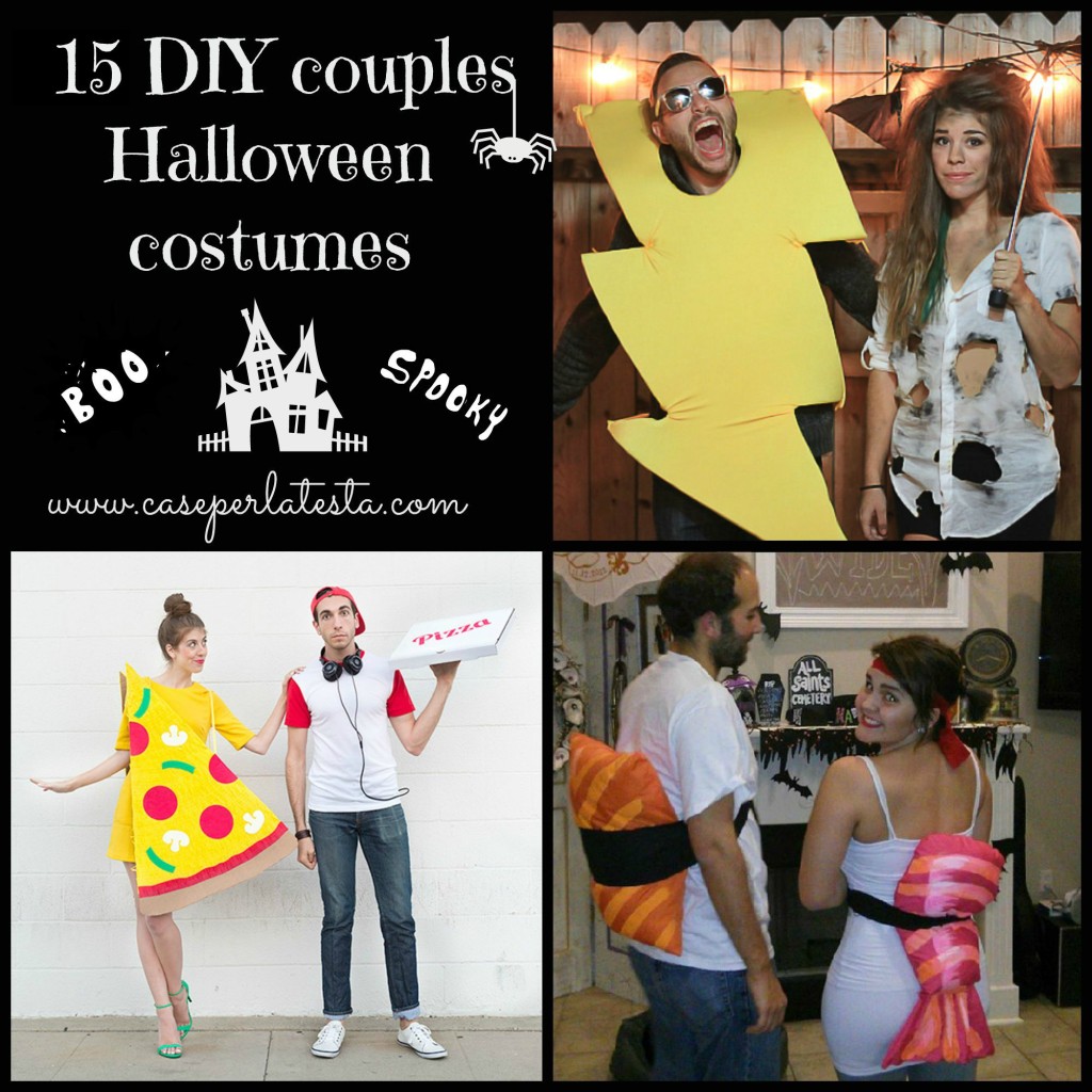 da Halloween coppie fai Halloween te couples di DIY 15 halloween costumes 2015 per  couples diy * costumes