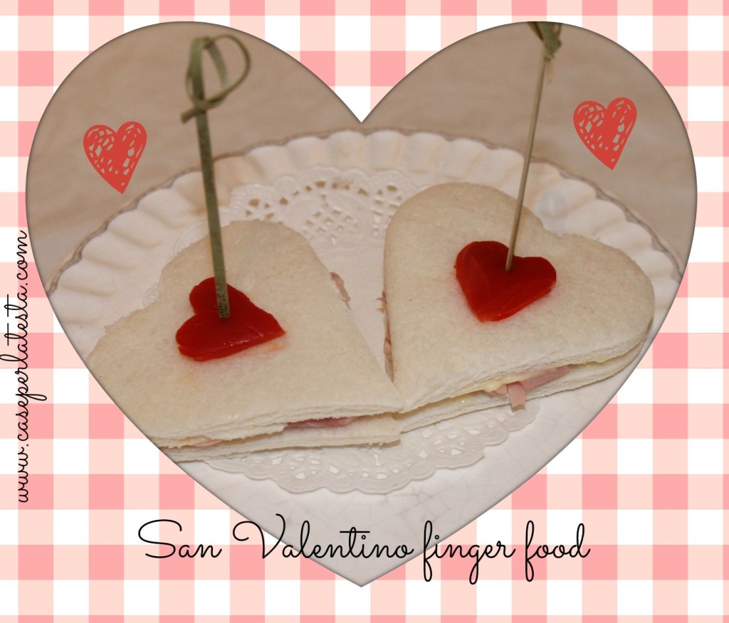 san valentino finger food