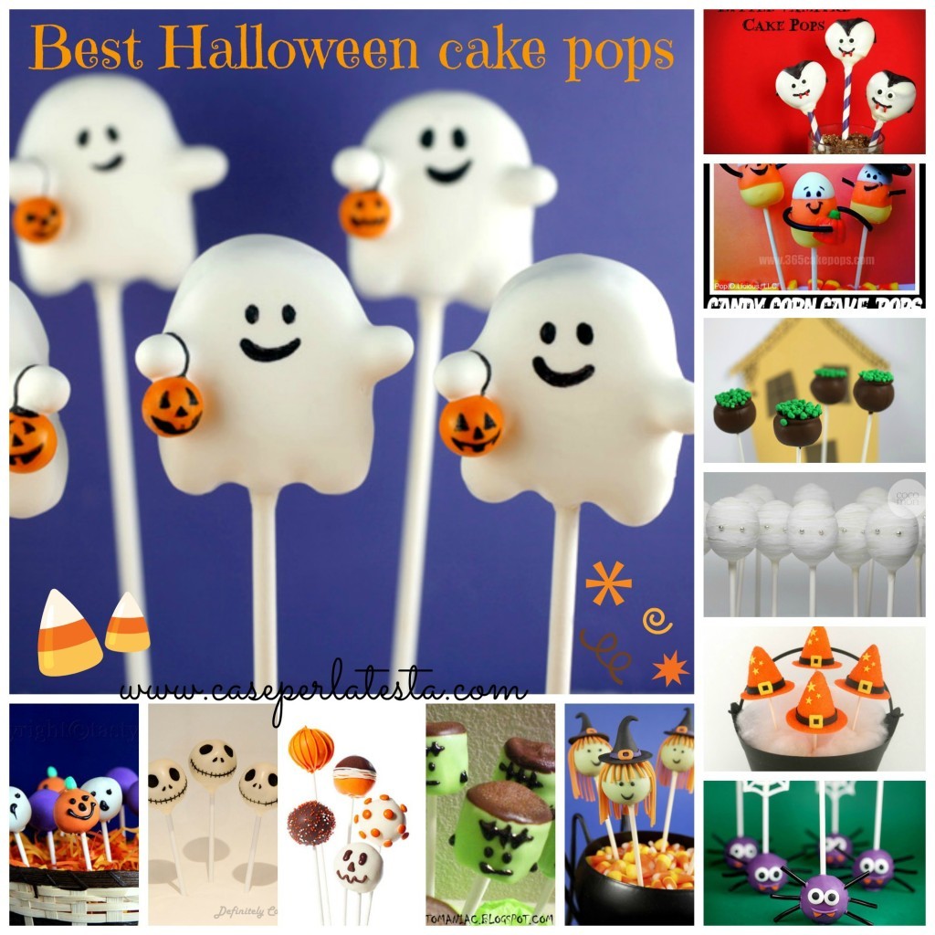 Top Halloween cake pops