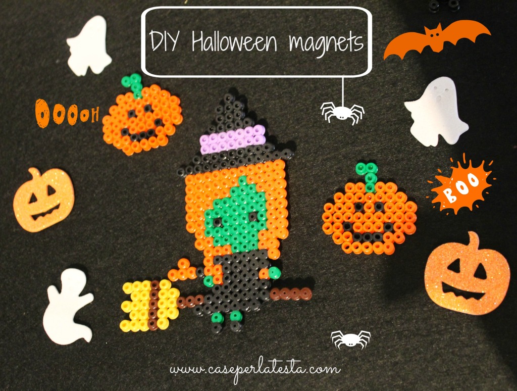 DIY magnetini per Halloween - DIY Halloween magnets - Caseperlatesta