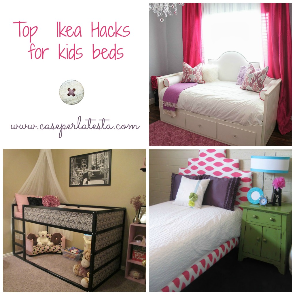 #Ikeahacks for kids beds