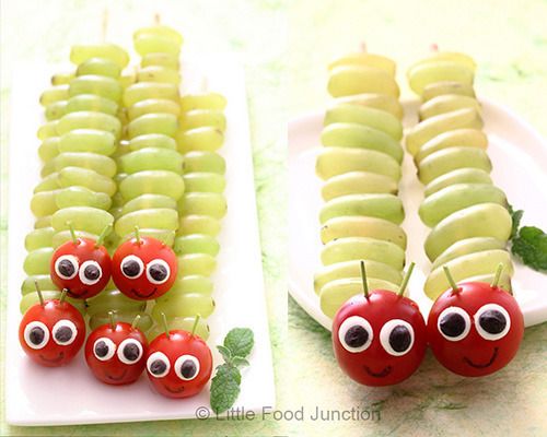 catepillar-food