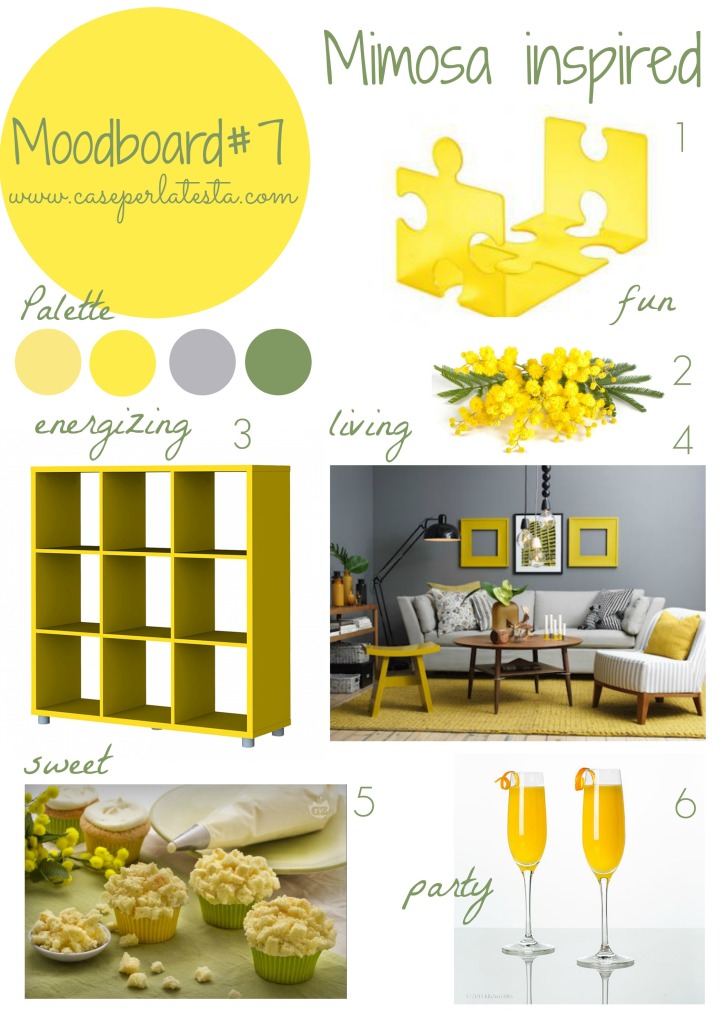 Moodboard#7 Mimosa inspired