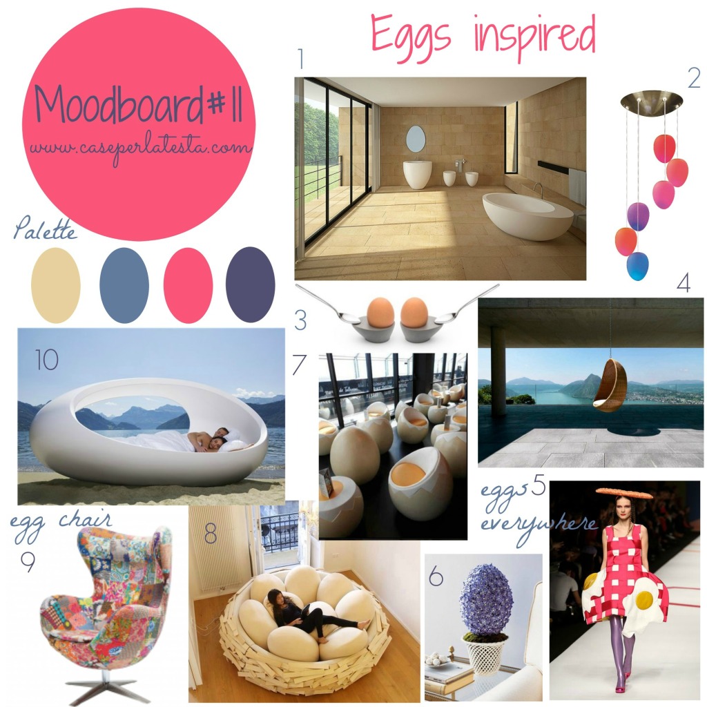 Moodboard #11 - Eggs inspired