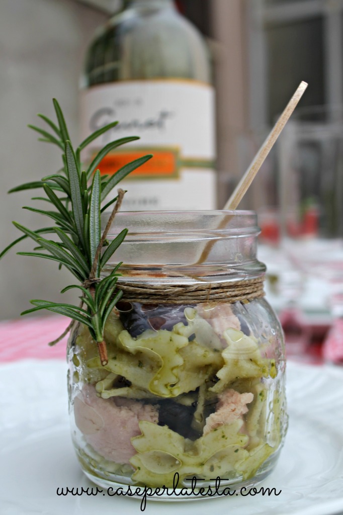 insalata di pasta al pesto