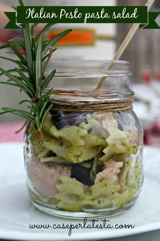 italian pesto pasta salad