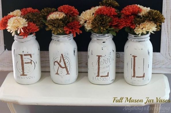 fall-mason-jar-vases-chalk-paint-mason-jars-repurposing-upcycling.2