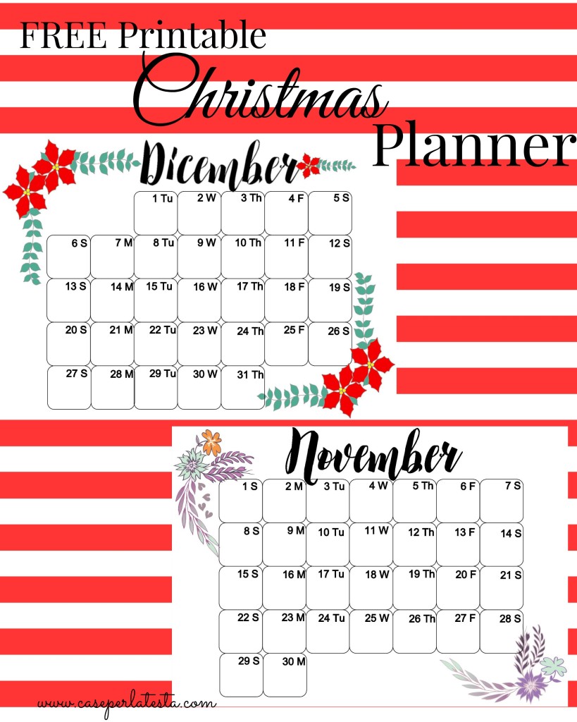 christmas planner