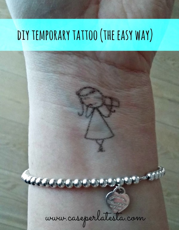 Come fare un tatuaggio temporaneo * DIY temporary tattoo - Caseperlatesta