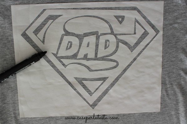 diy superman shirt