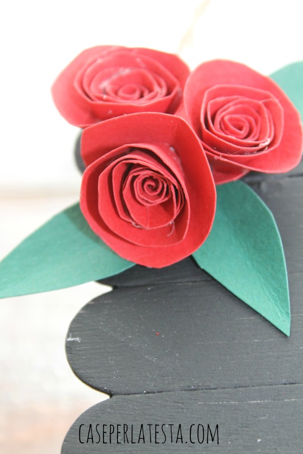 paper roses diy